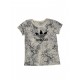 Adidas Originals Γυναικείο Graphic T-Shirt Εκρού–Μαύρο